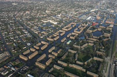 Areal View of New Orleans