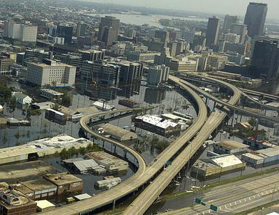 Areal View of New Orleans